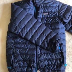 Blue Patagonia puffer jacket (boys)